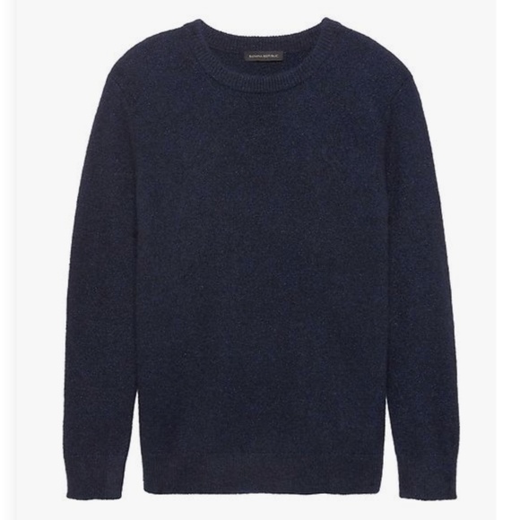 BANANA REPUBLIC Metallic Crewneck Sweater XS - Picture 2 of 6